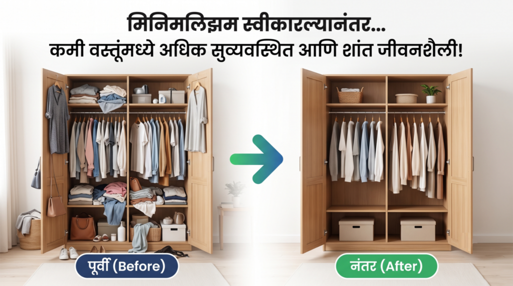 मिनिमलिझम स्वीकारल्यानंतर 